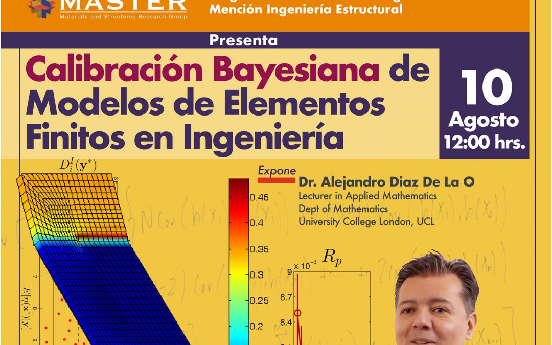 Destacado matemático de la University College London dictó exitosa charla para el Magíster en Ciencias de la Ingeniería mención Ingeniería Estructural