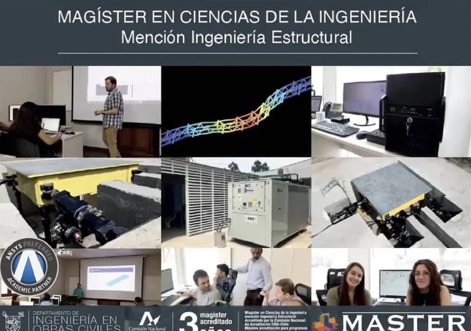 Magíster en Ciencias de la Ingeniería Mención Ingeniería Estructural inició sus actividades del segundo semestre de 2021