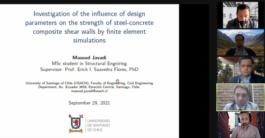 Magíster en Ciencias de la Ingeniería Mención Ingeniería Estructural cuenta con nuevo egresado